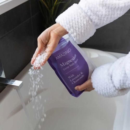 Amazing Oils Magnesium Sleep Bath Flakes 800g