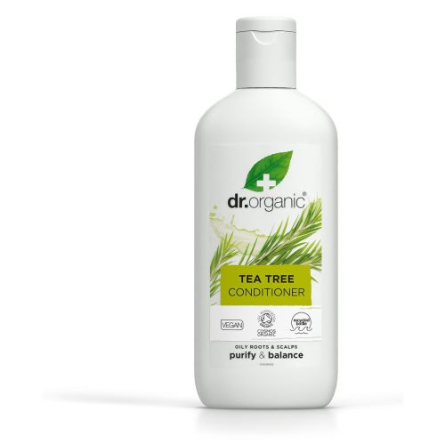 Buy Dr Organic Tea Tree Clarifying Conditioner for Oily Hair 265ml Online