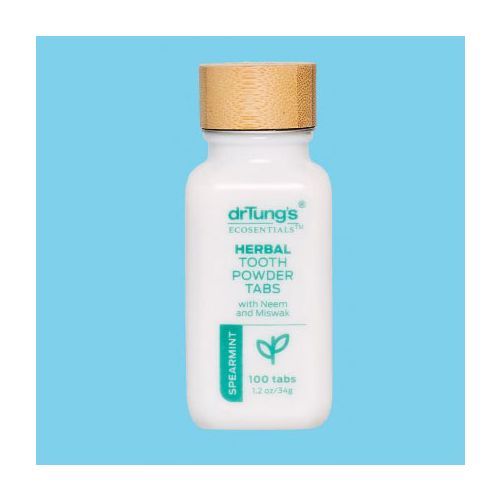 Buy Dr Tung's Herbal Tooth Powder Tabs 100 tablets Spearmint Online