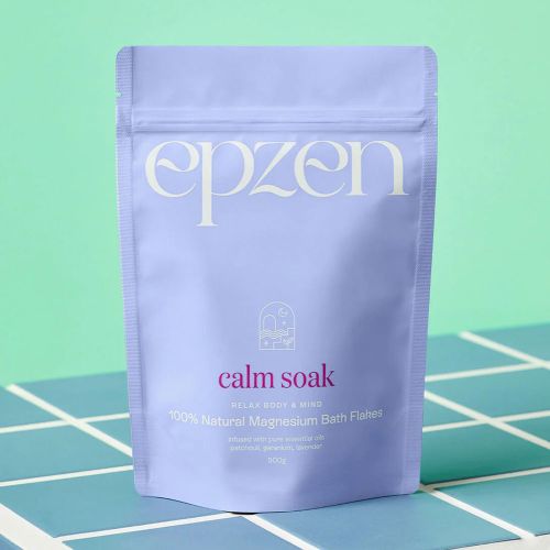 Epzen Magnesium Bath Flakes Calm Soak 500g