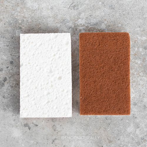 Buy The Happy Sparrow Coconut Scourer Sponge 5 pack online