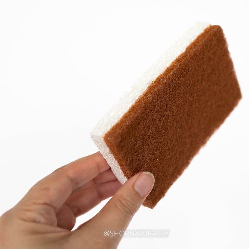 Buy The Happy Sparrow Coconut Scourer Sponge 5 pack online