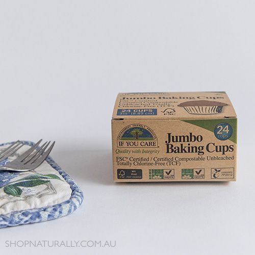 If You Care Unbleached Chlorine Free Baking Cups Jumbo 24 Pack
