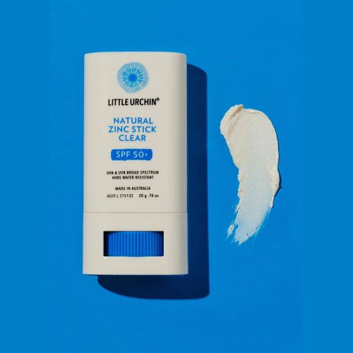 Little Urchin Natural Zinc Stick Clear SPF50+ 20g