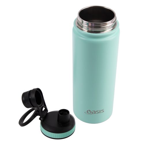 Buy Oasis 550ml insulated with screw lid in Mint