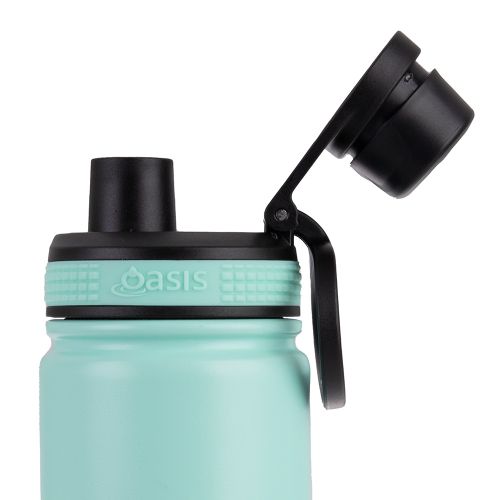 Buy Oasis 550ml insulated with screw lid in Mint