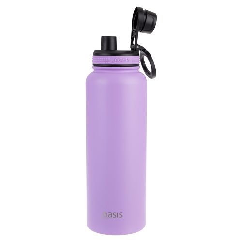 Buy Oasis Lavender 1.1L insulated water bottle