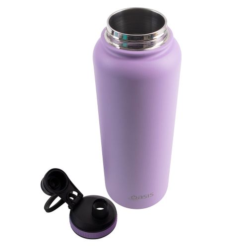 Buy Oasis Lavender 1.1L insulated water bottle