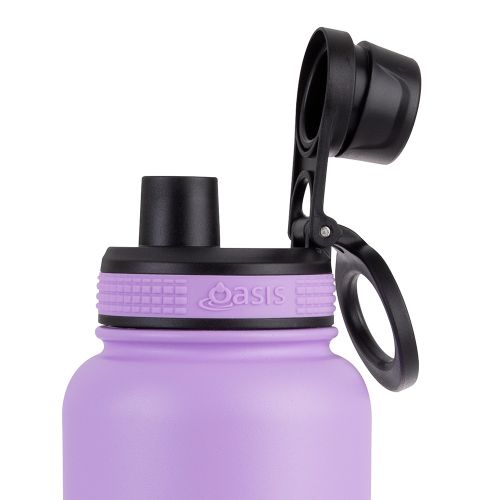 Buy Oasis Lavender 1.1L insulated water bottle