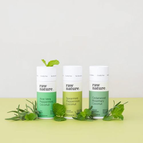 Raw Nature Natural Deodorant Stick Cedarwood & Rosemary 50g