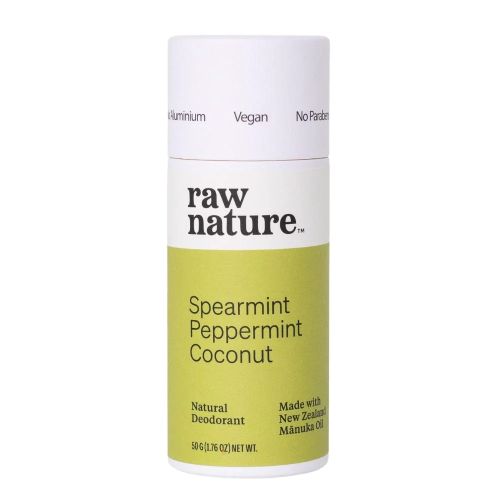 Buy Raw Nature Natural Deodorant Stick Spearmint & Peppermint Online