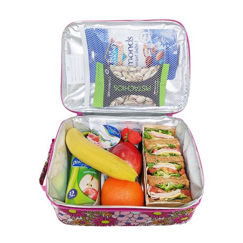 Sachi Kids Insulated Lunch Bag Flower Power
