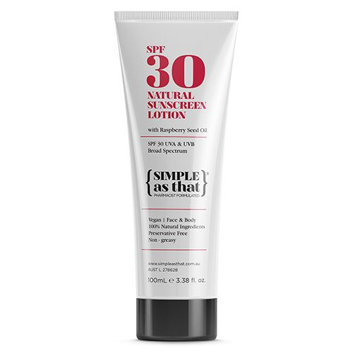 Simple As That Natural Face & Body Sunscreen SPF30 100ml