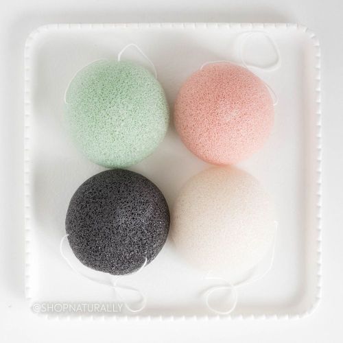 The Happy Sparrow Konjac Sponge Pink Clay
