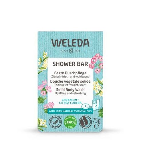 Buy Weleda Shower Bar Geranium & Litsea Cubeba Online