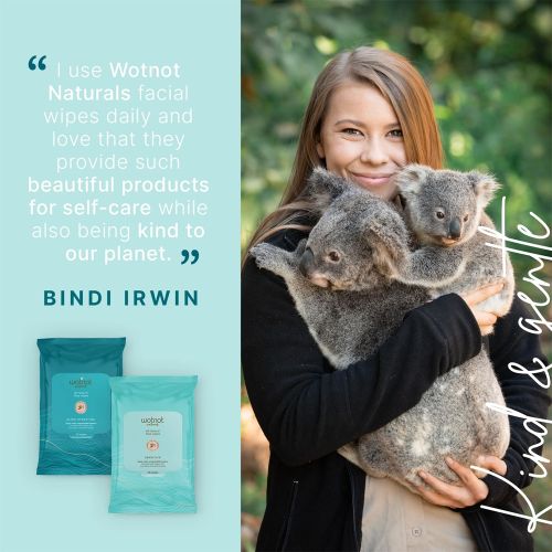 Wotnot Facial Wipes Ultra-Hydrating 25 Pack