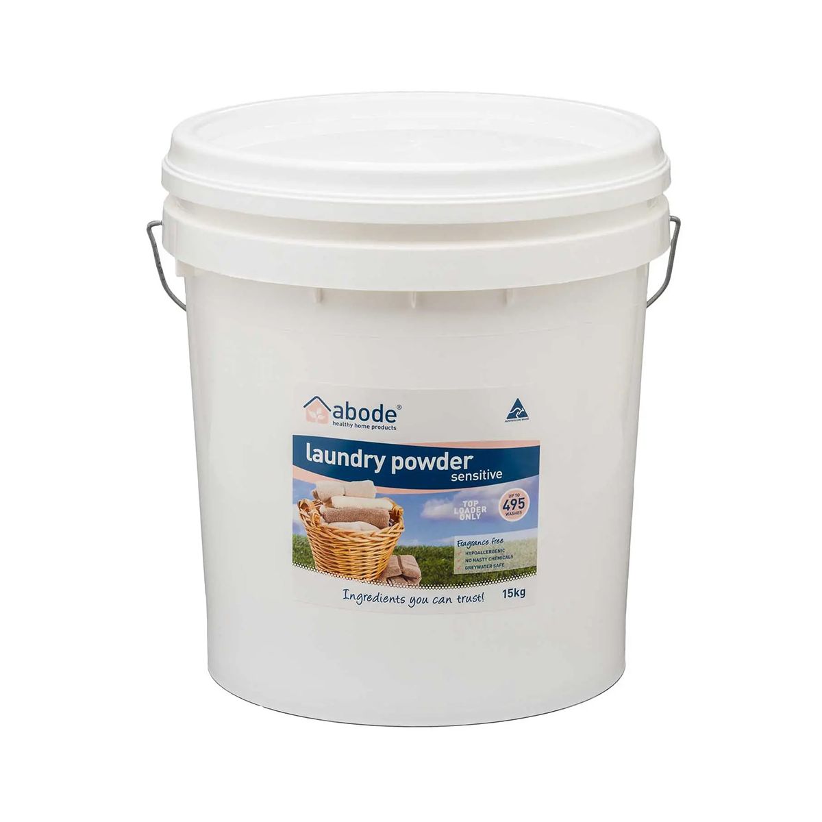 Abode Natural Laundry Powder Zero 15kg