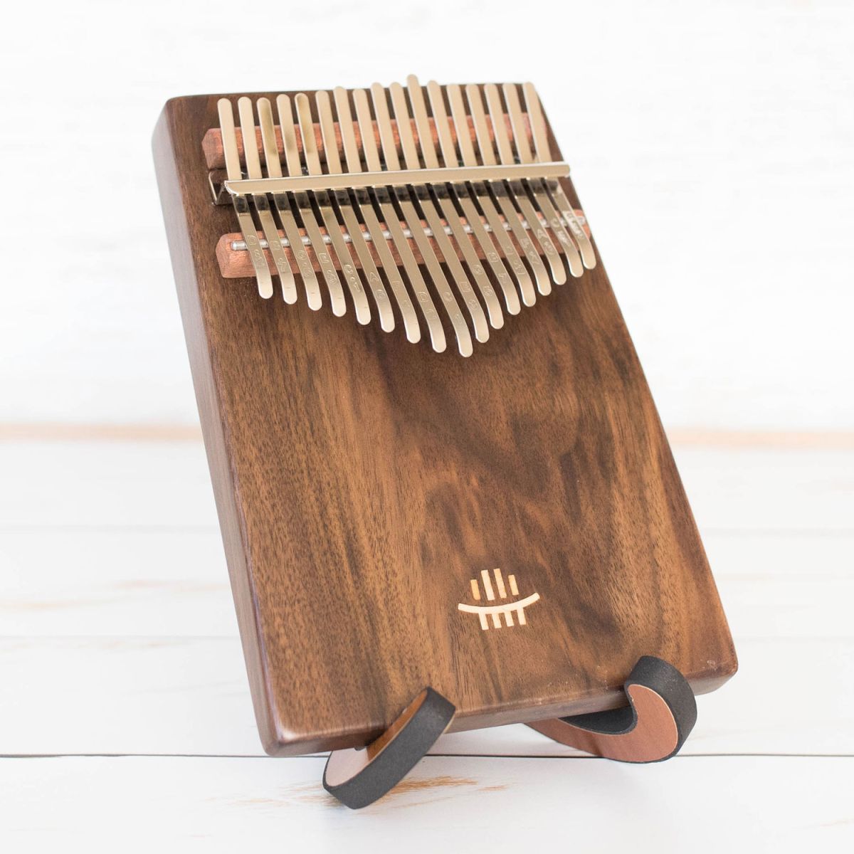 Hluru Kalimba 17 Key Solid Walnut in C Major