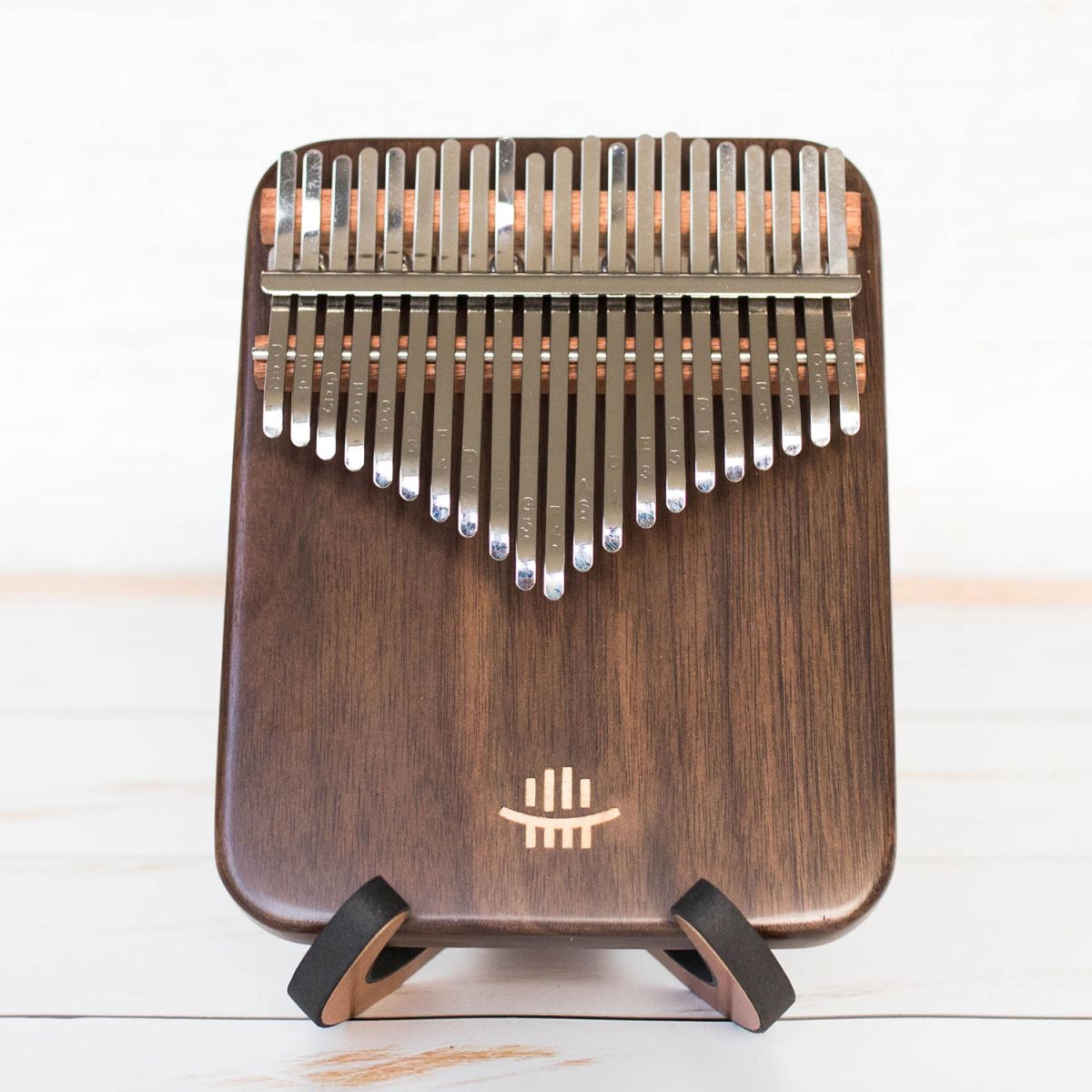 Hluru Kalimba 21 Key Solid Walnut in C Major