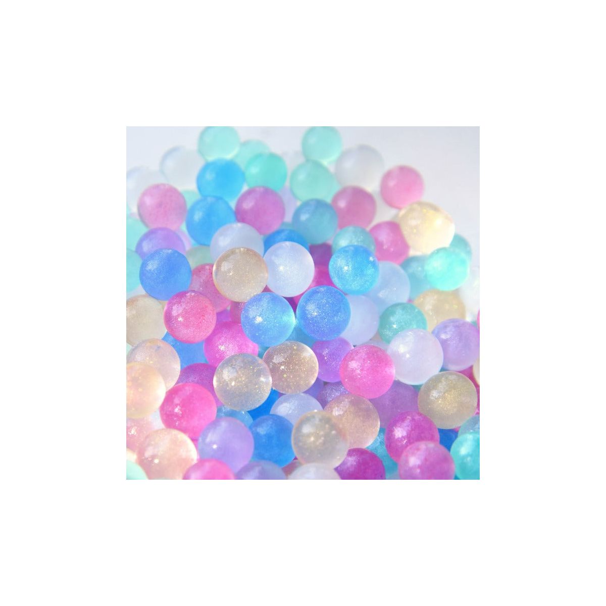 No Nasties Biodegradable Water Beads Unicorn Bubbles 10g