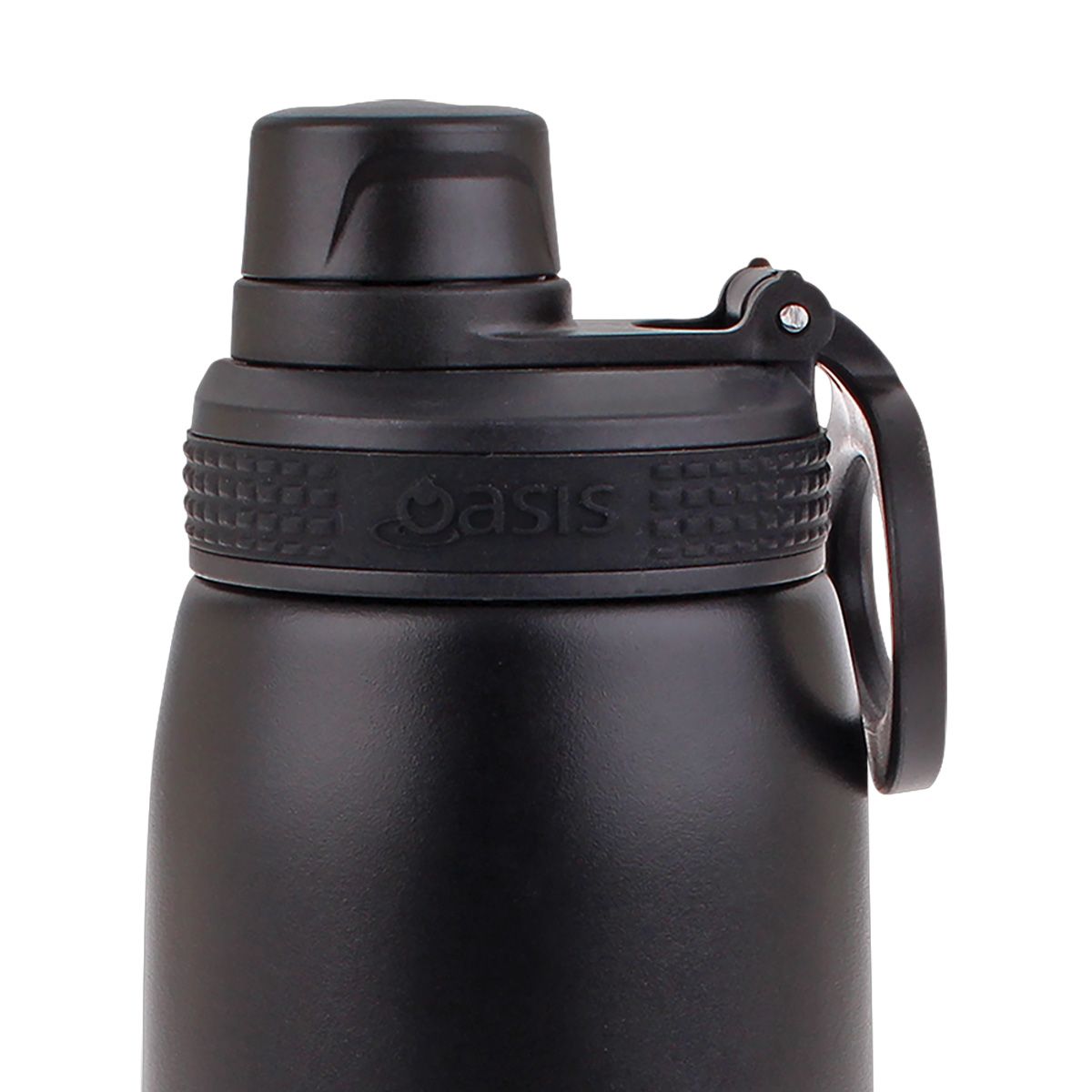 Oasis Insulated Water Bottle Replacement Screw Cap Black