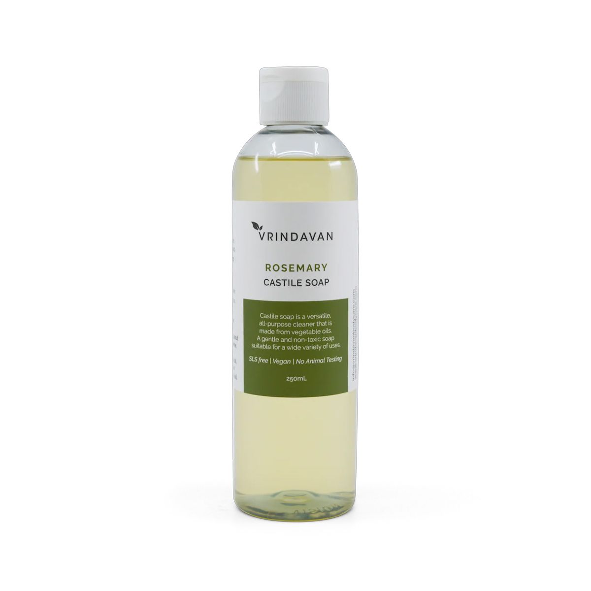 Vrindavan Castile Soap Rosemary 250ml