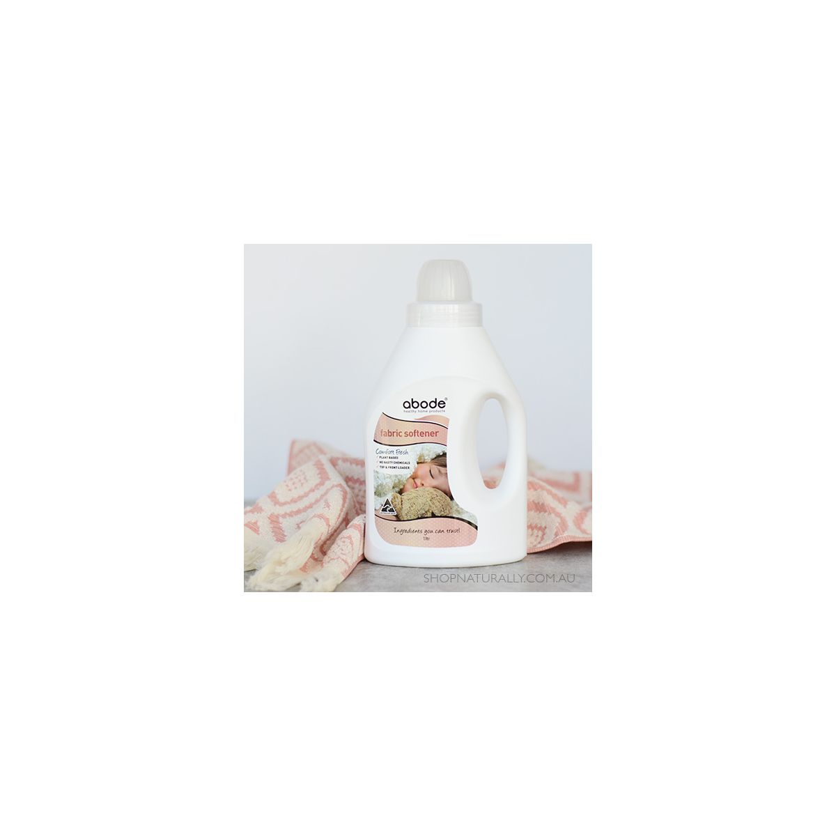 Abode Natural Fabric Softener Comfort Fresh 1L