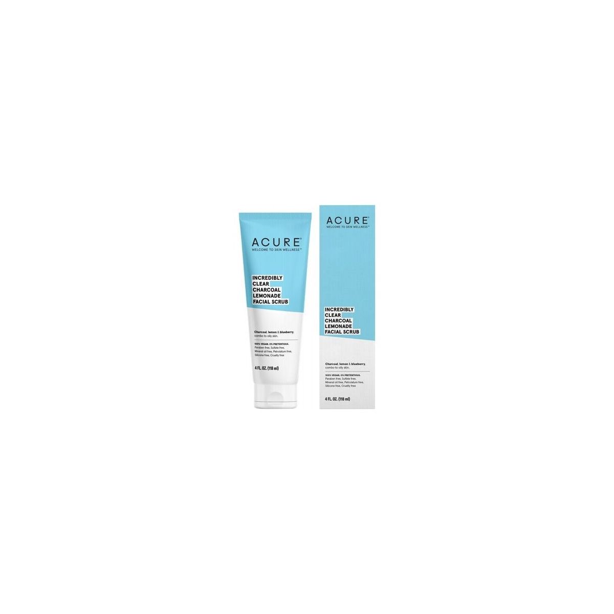 Buy Acure Incredibly Clear Charcoal Lemonade Facial Scrub Online