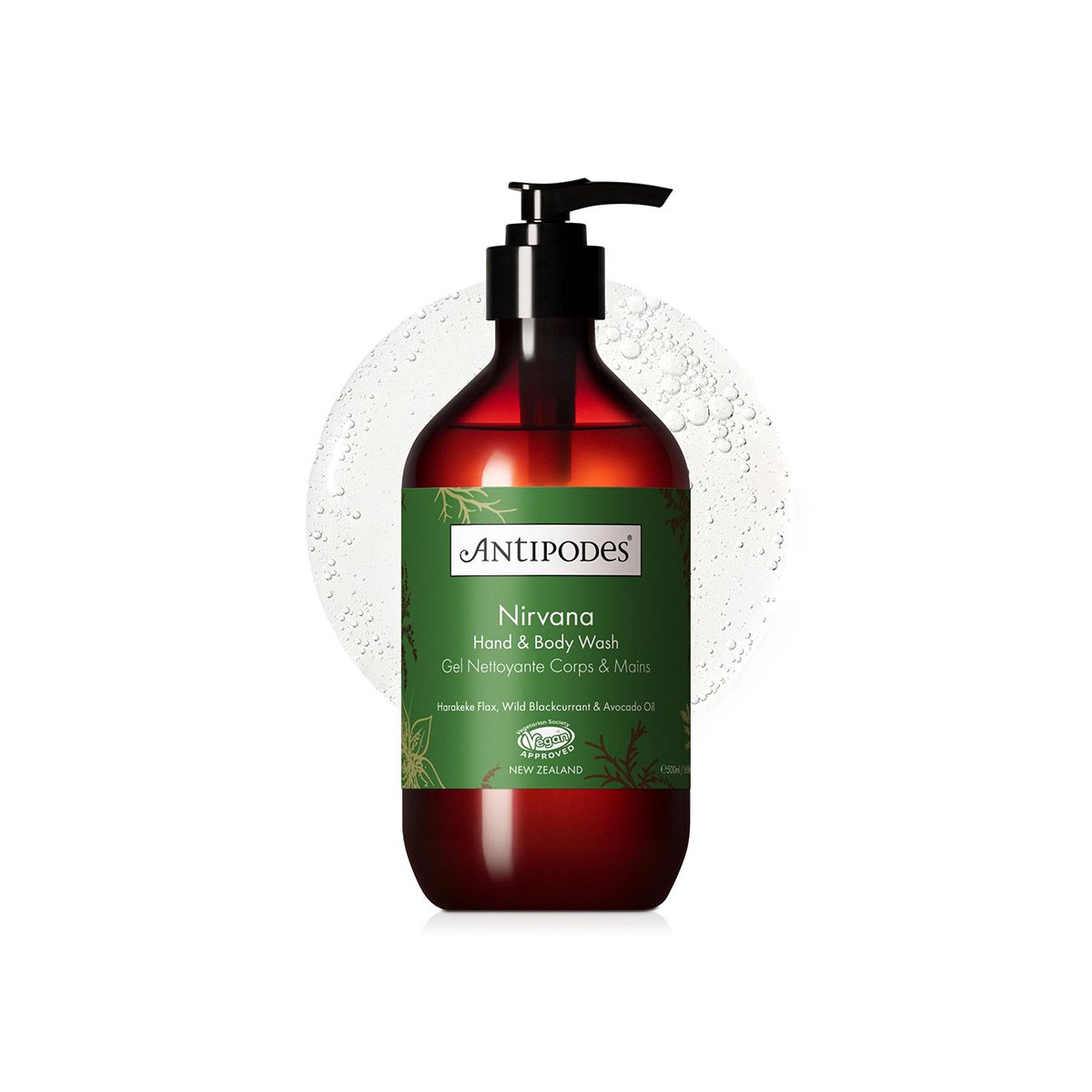 Antipodes Nirvana Hand & Body Wash 500ml