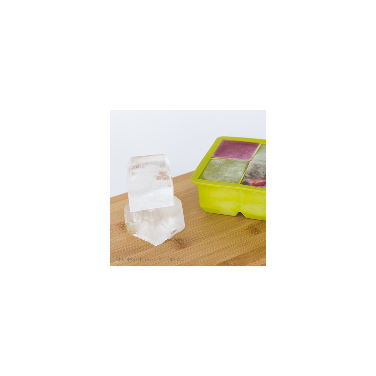 Avanti Silicone 6 Cup King Ice Cube Tray Green