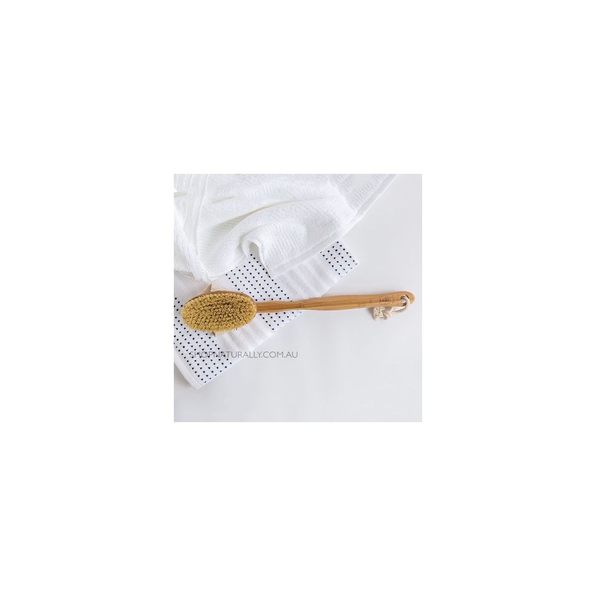 Bass Brushes Natural Bristle Wet or Dry Firm Body Brush