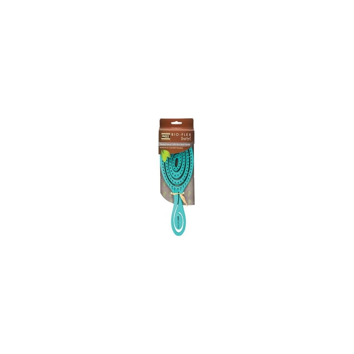 Buy Bass Brushes Eco Flex Teal Detangler Hair Brush Online