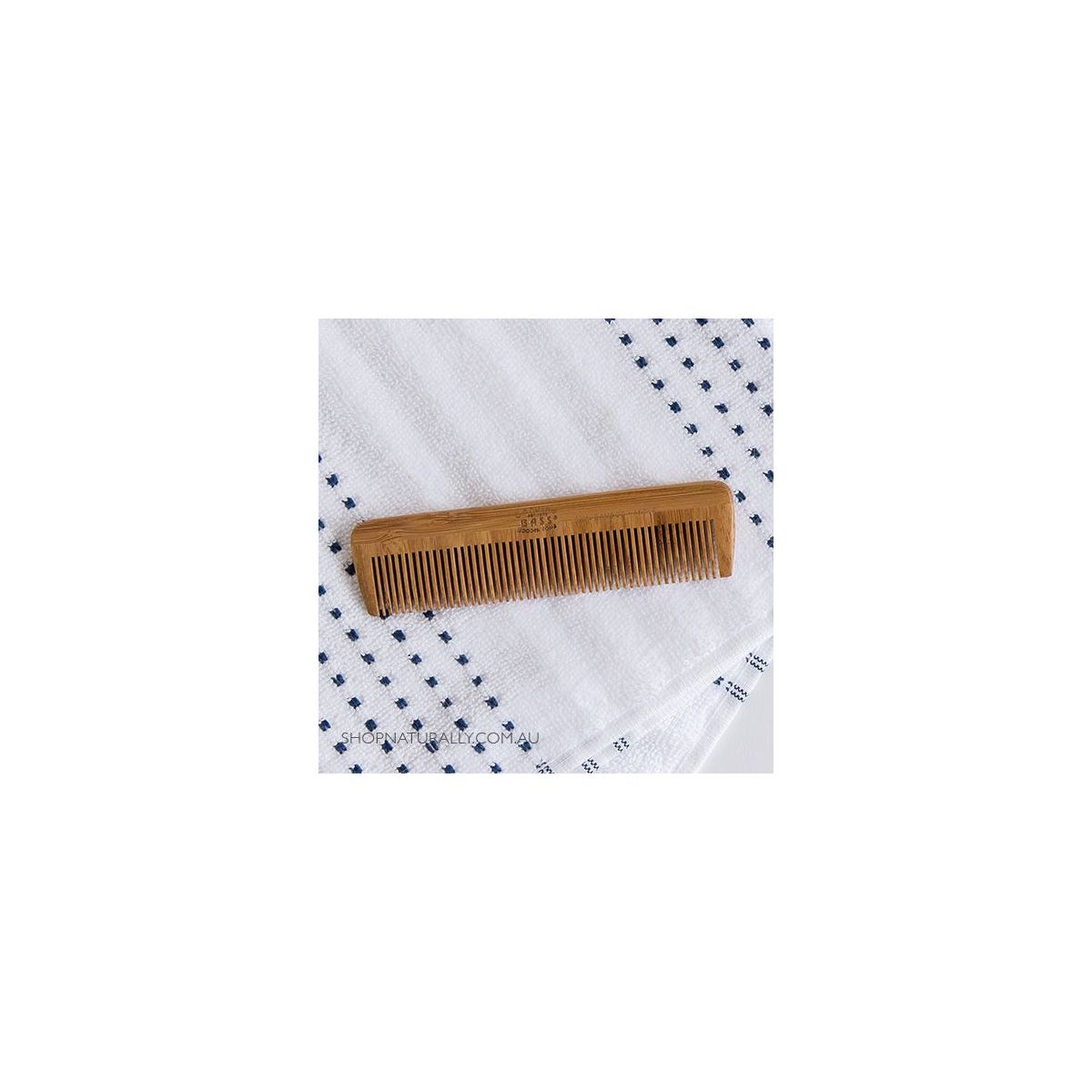 Buy Bass Brushes Bamboo Wood Comb Pocket Size Fine Tooth Online