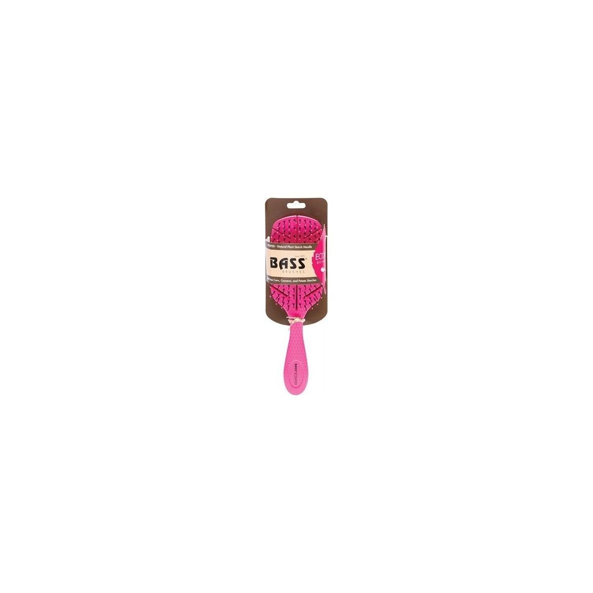 Buy Bass Brushes Eco Flex Pink Detangler Hair Brush Online