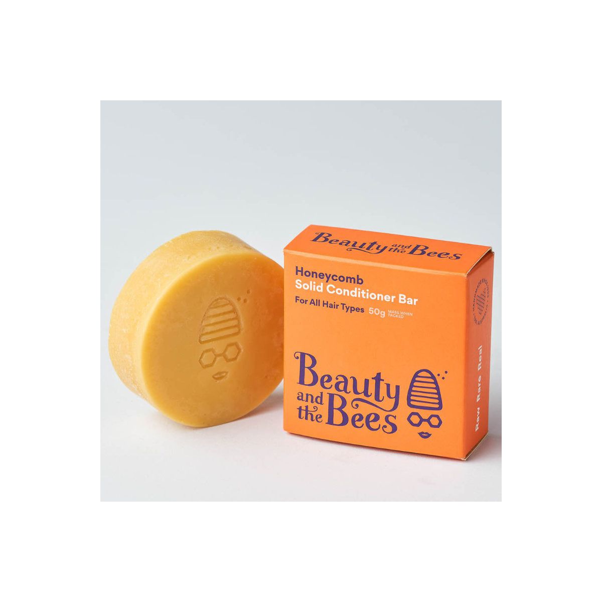 Buy Beauty and the Bees Conditioner Bar Honeycomb 50g Online