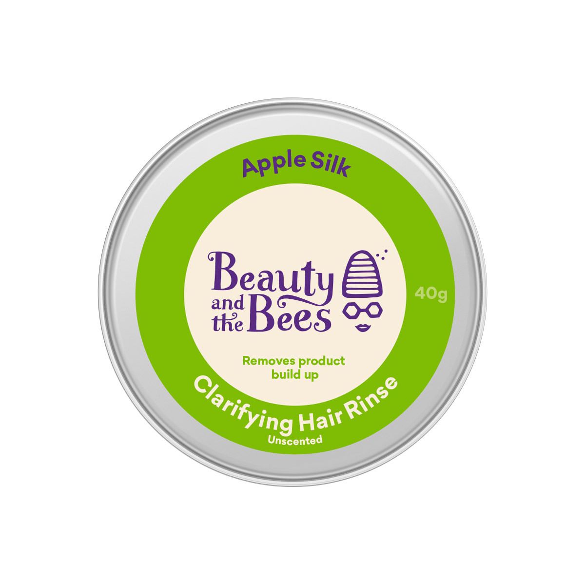 Beauty and the Bees Clarifying Hair Rinse Apple Silk 40g