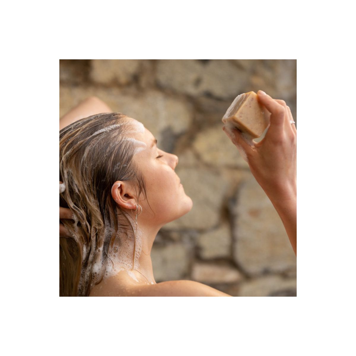 Beauty and the Bees Shampoo Bar Tasmanian Real Beer Unscented 120g