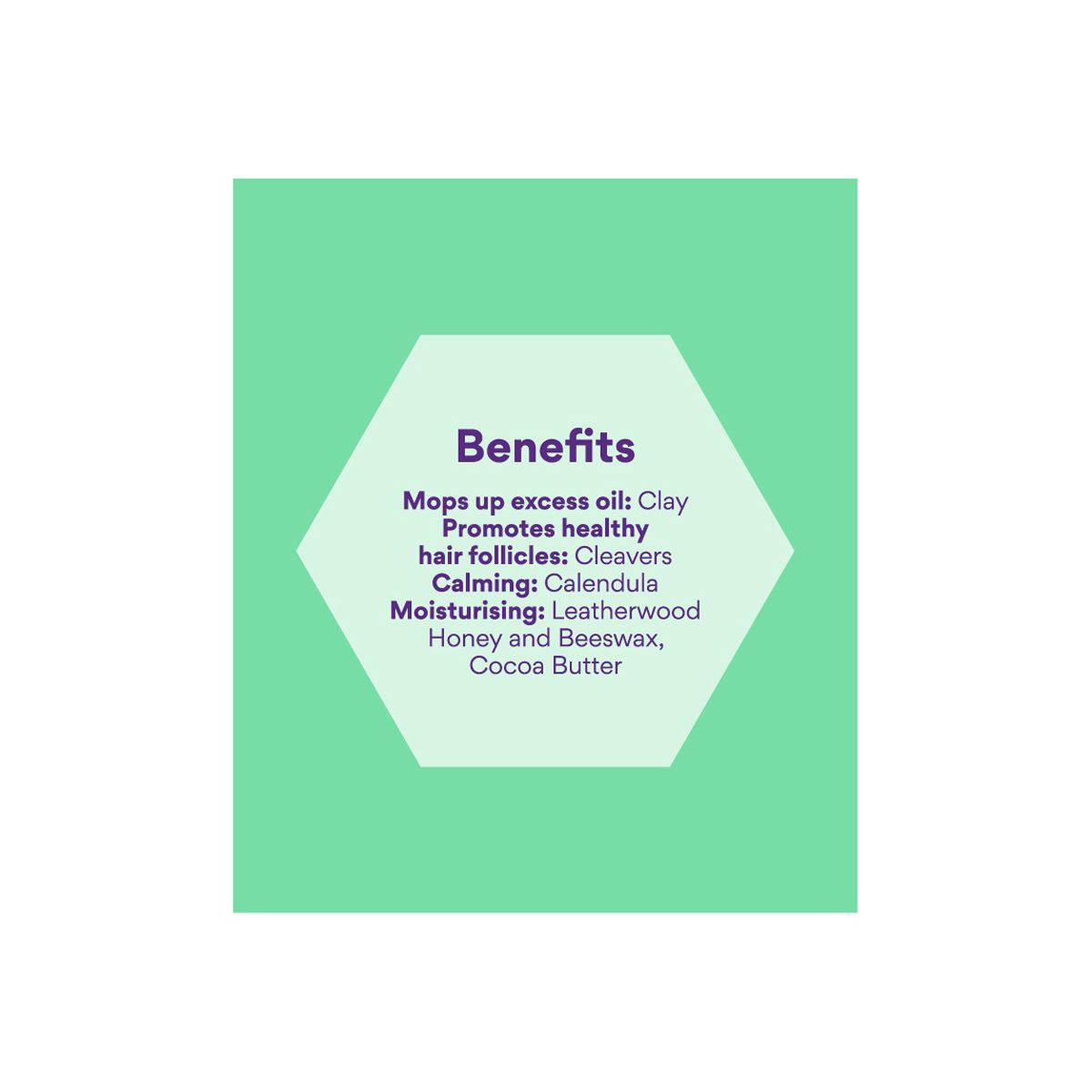 Beauty and the Bees Shampoo Bar pH Balanced for Oily Hair 100g