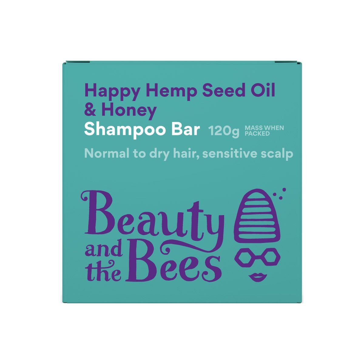 Beauty and the Bees Shampoo Bar Hemp Seed Oil 120g
