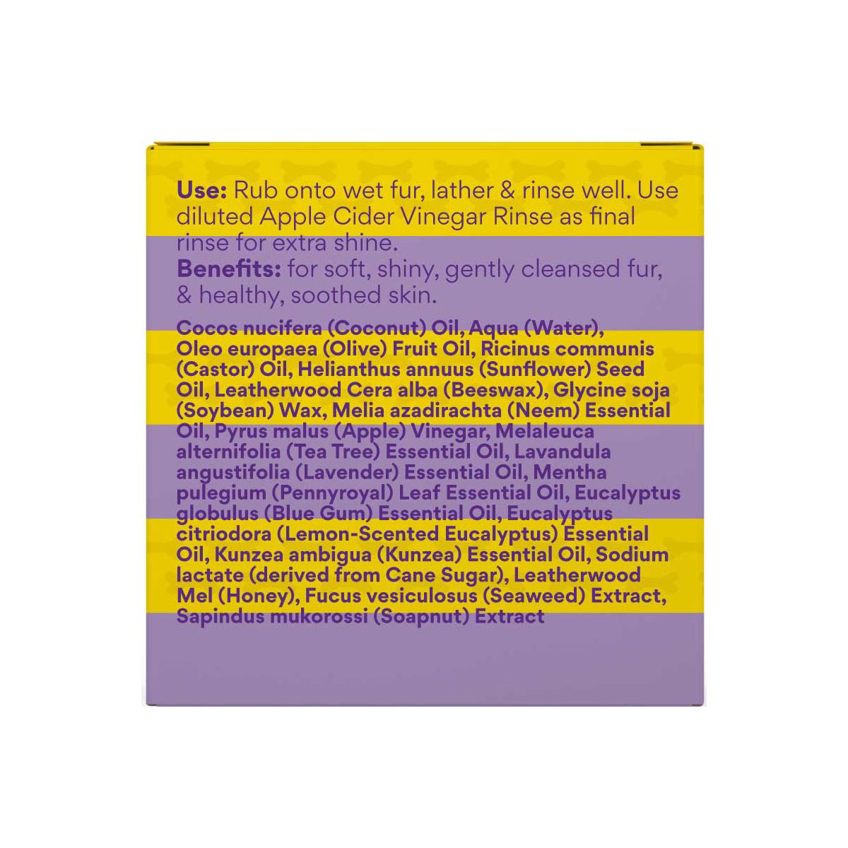 Beauty and the Bees Pet Shampoo Bar Furbaby 120g