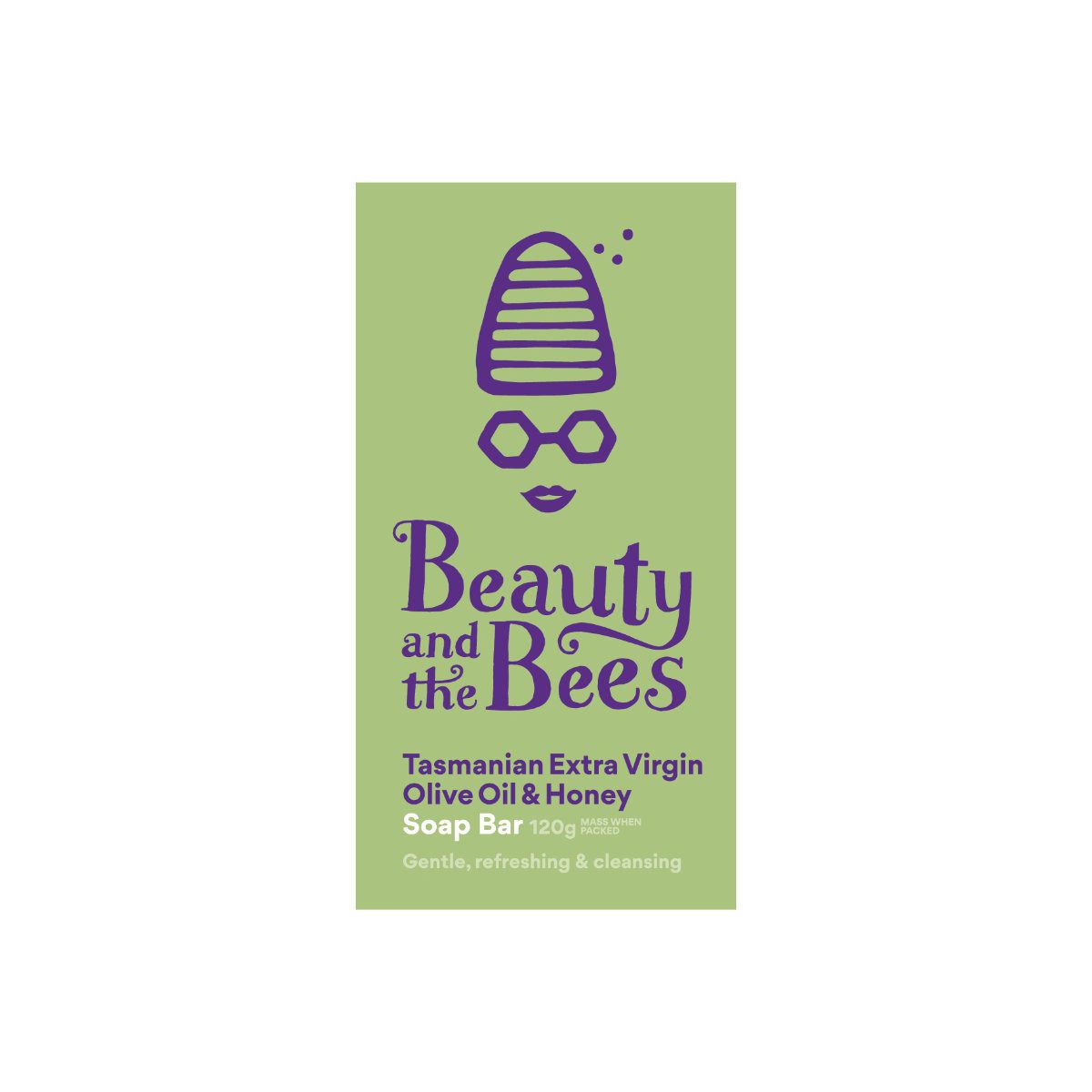 Beauty and the Bees Soap Bar Extra Virgin Olive Oil 120g