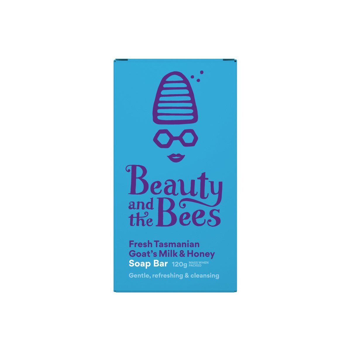 Beauty and the Bees Soap Bar Fresh Tasmanian Goat's Milk 120g