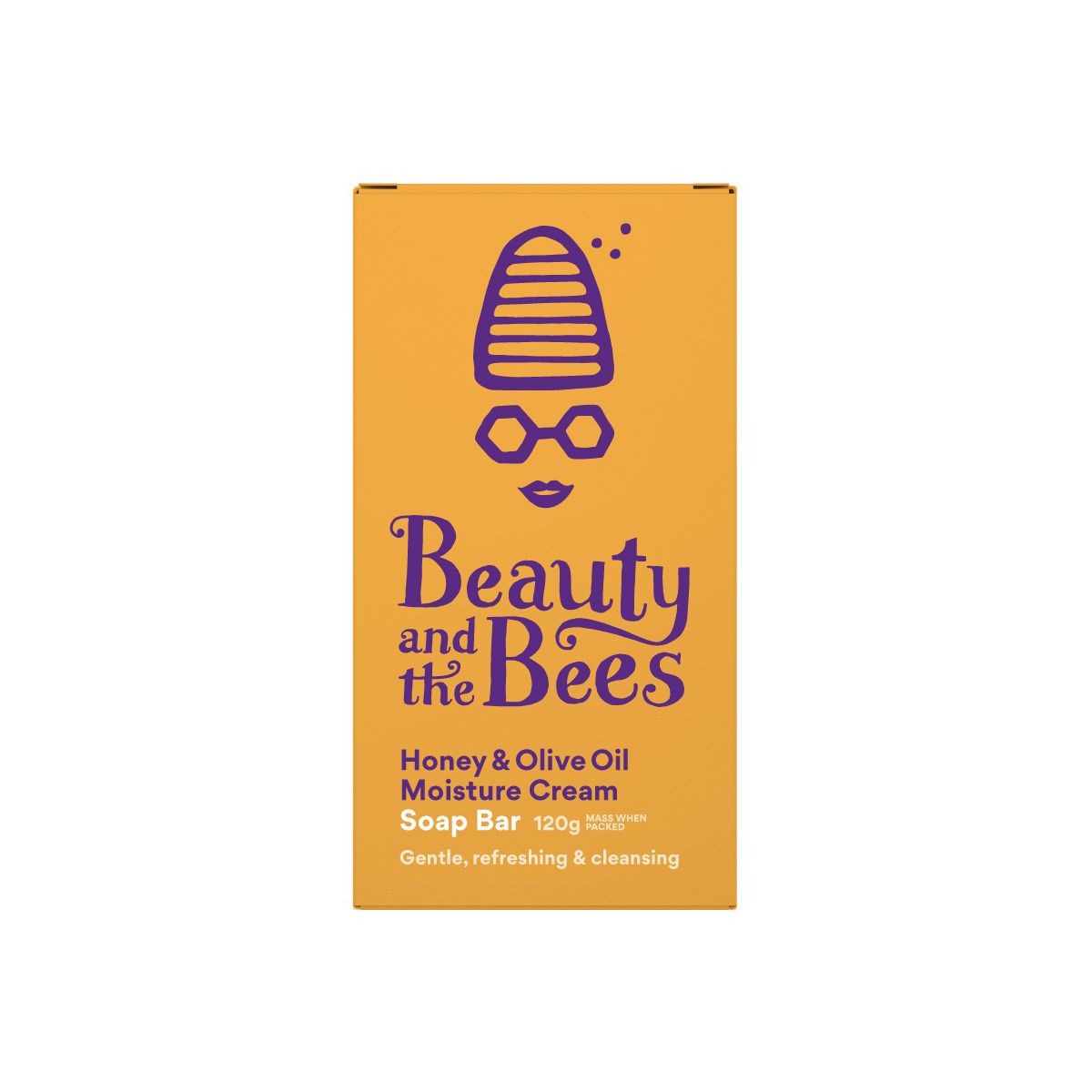 Beauty and the Bees Soap Bar Honey & Olive Oil Moisture Cream 120g