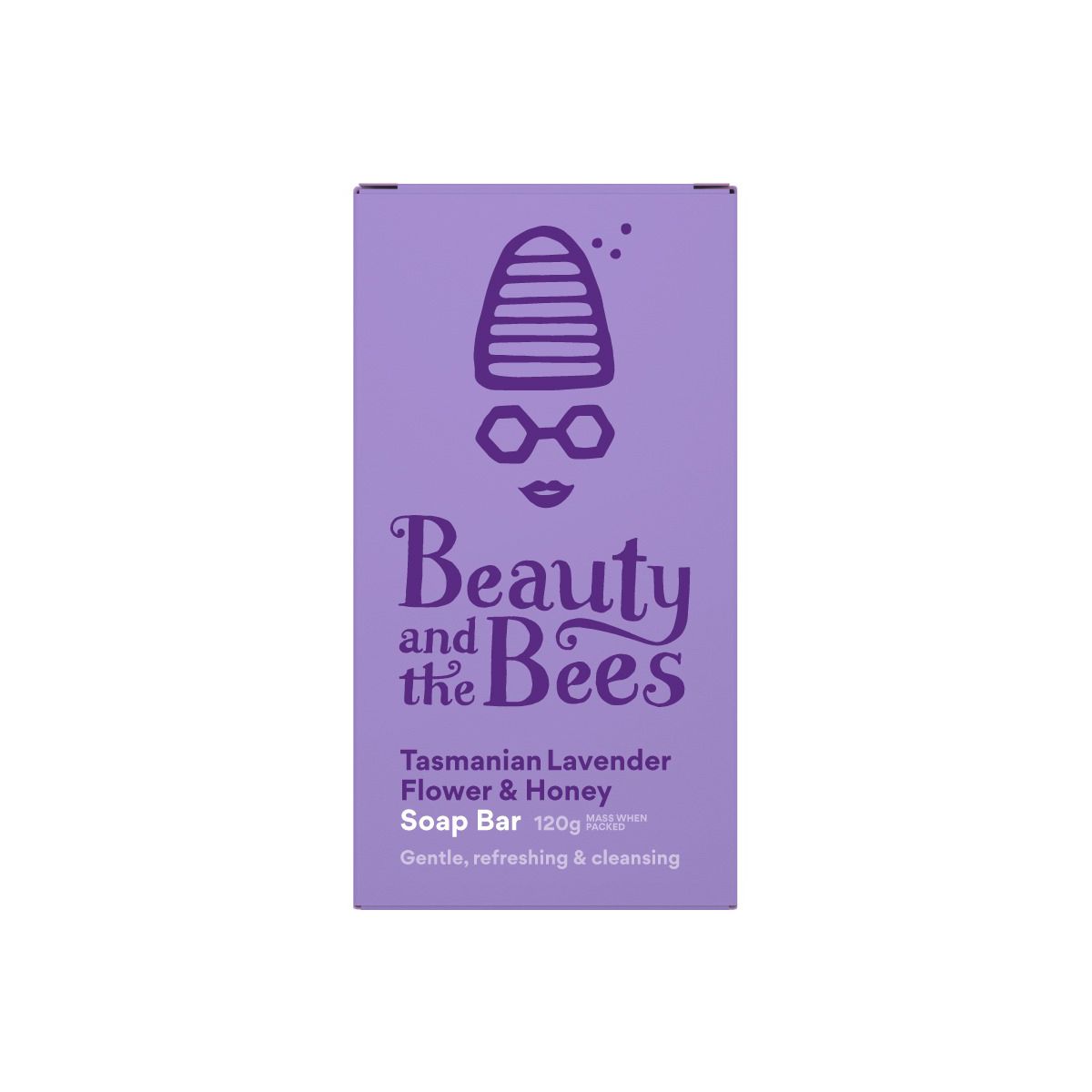 Beauty and the Bees Soap Bar Tasmanian Lavender Flower 120g