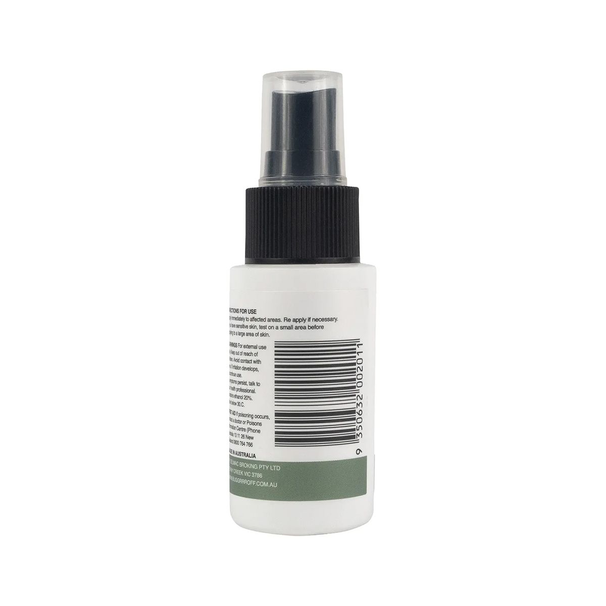 Bug Grrr Off for bites stings + itchy things 100% natural spray 50ml