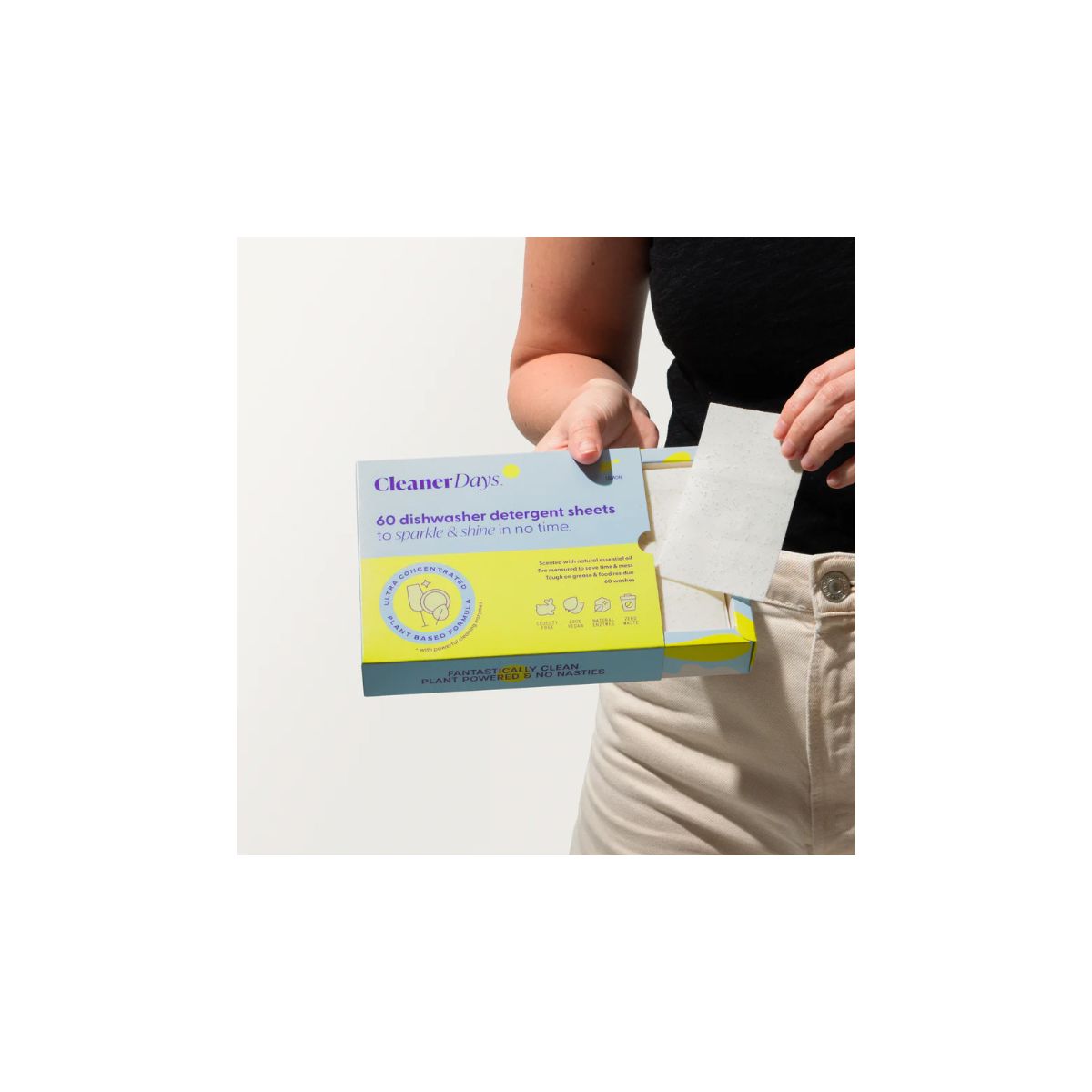 Cleaner Days Dishwasher Detergent Sheets