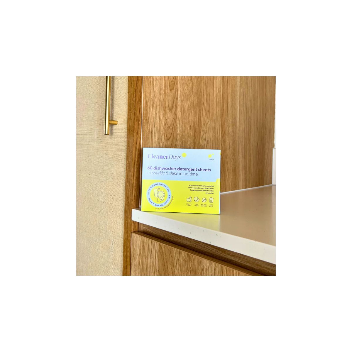 Cleaner Days Dishwasher Detergent Sheets