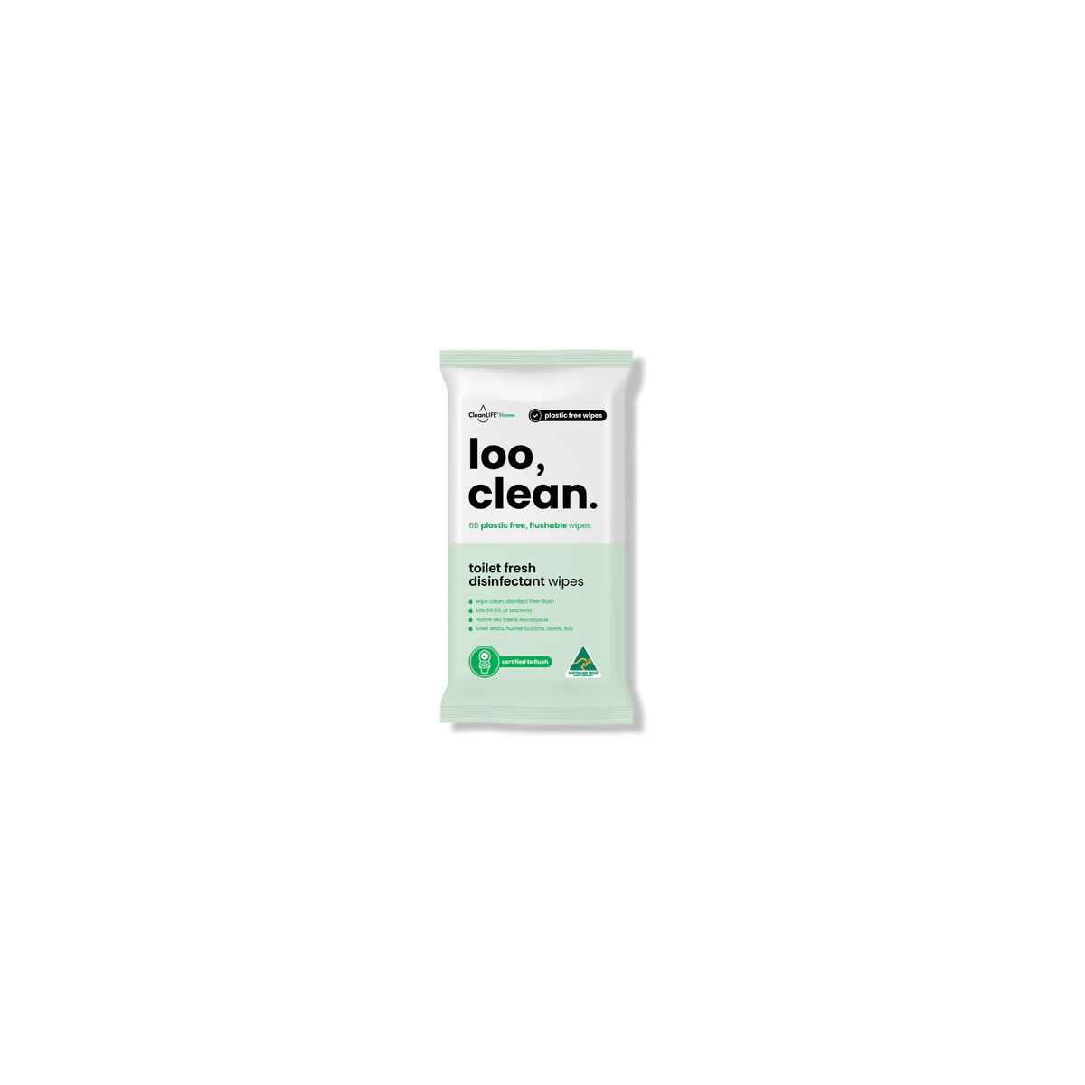 CleanLIFE Loo Clean 60 wipes