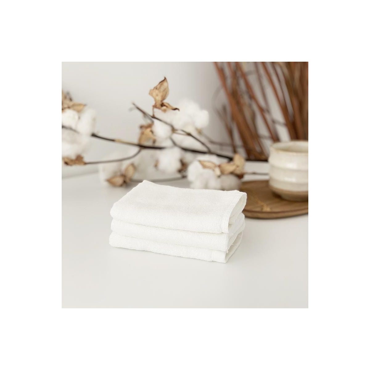 Clemence Organics Luxurious Organic Bamboo Face Cloth