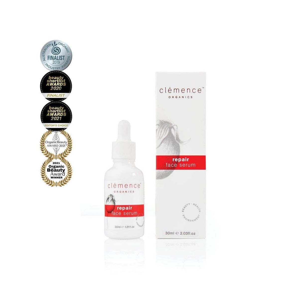 Buy Clemence Organics Repair Face Serum Online
